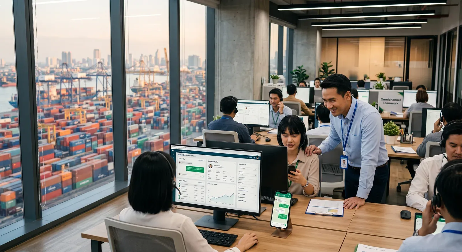 Zoho CRM Plus with LINE & Telephony for SCG International