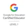 Google for Education — Certified Educator · Level 1